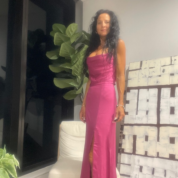 Kookai Dresses & Skirts - Kookai pink skirt and top